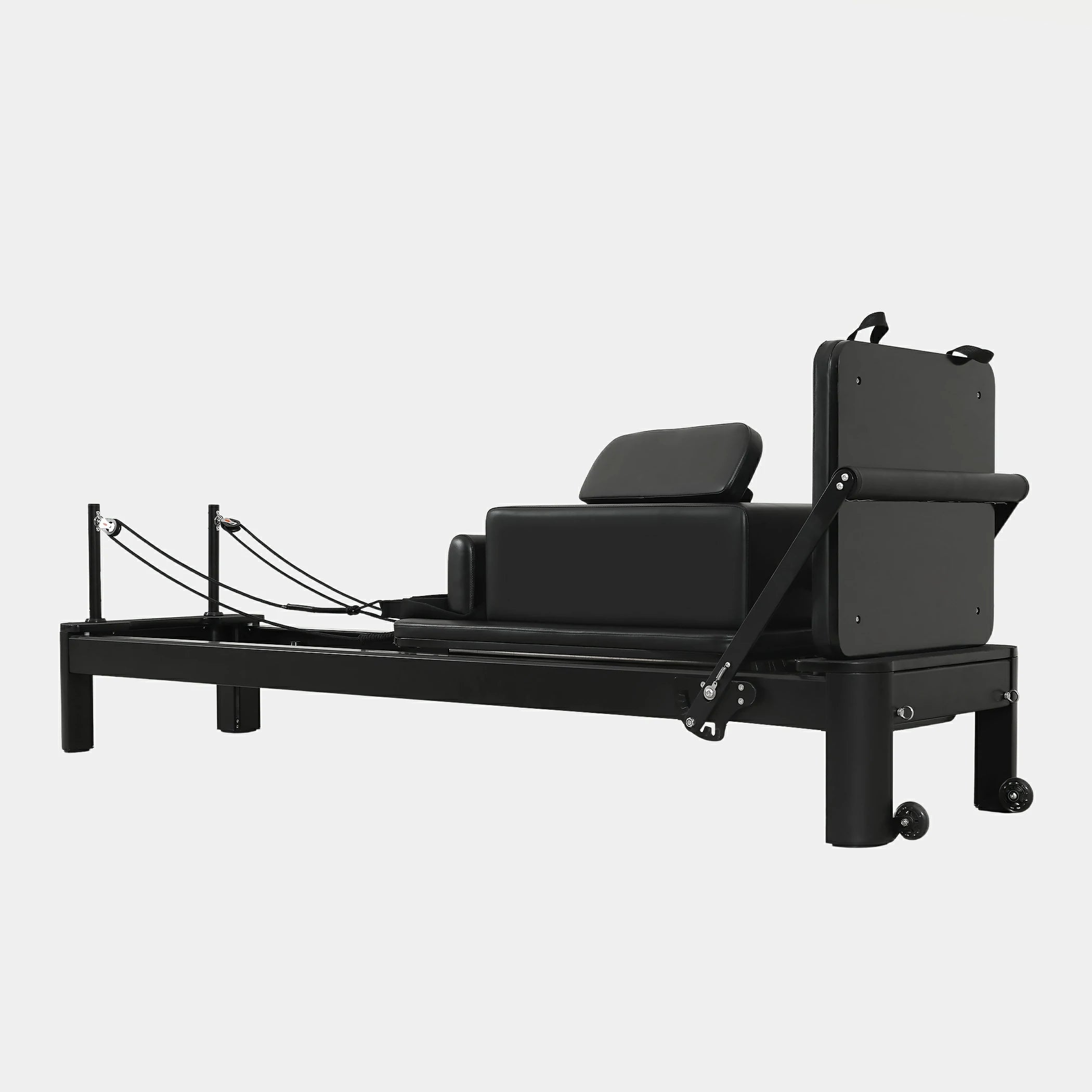 Black Aluminum Pilates Reformer