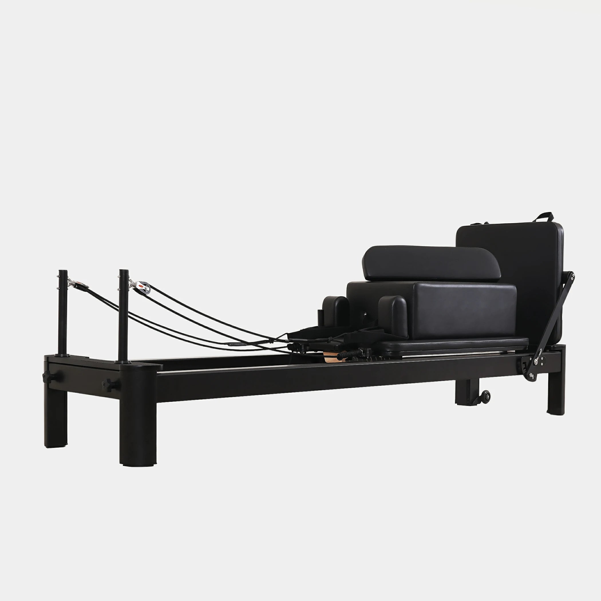 Black Aluminum Pilates Reformer