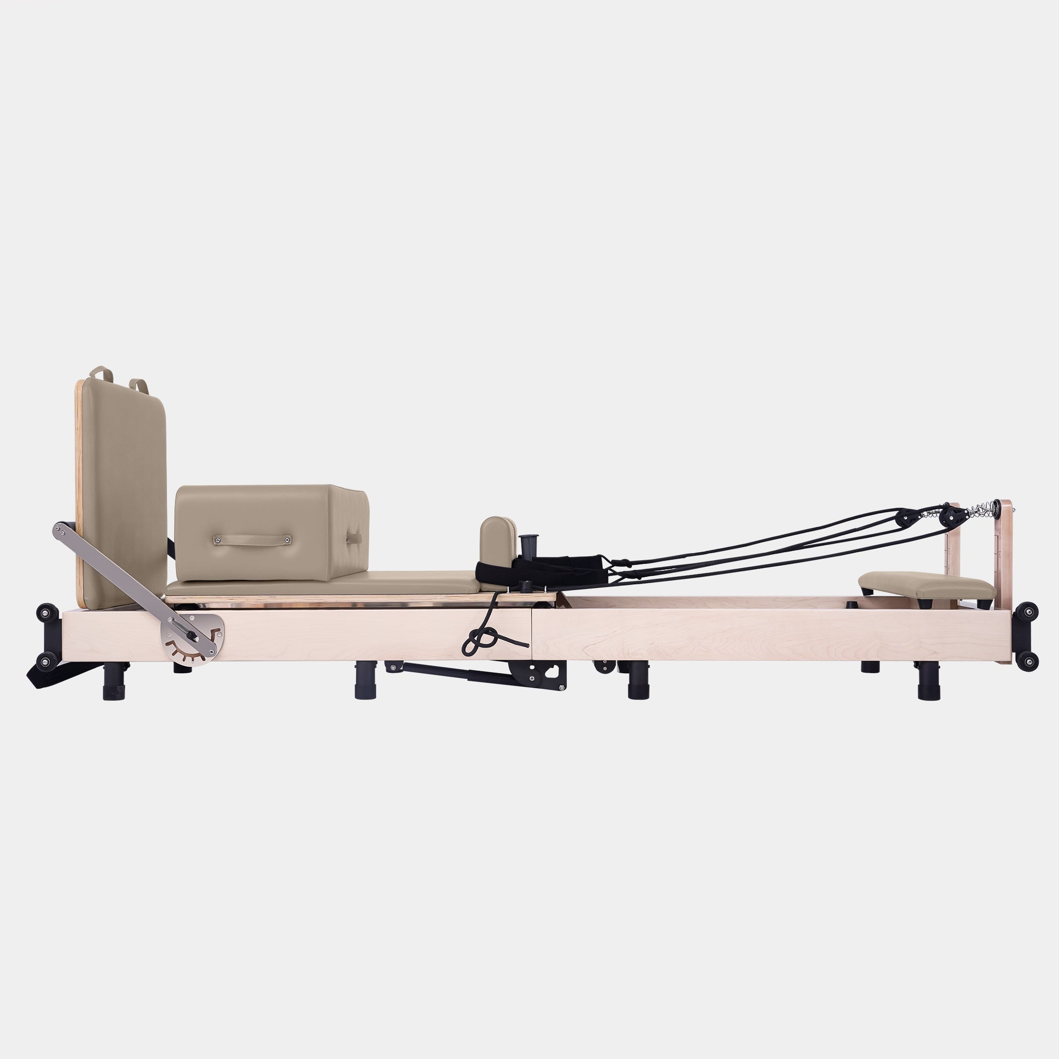 BR Maple Foldable Pilates Reformer – Studio-Level Foldable Reformer