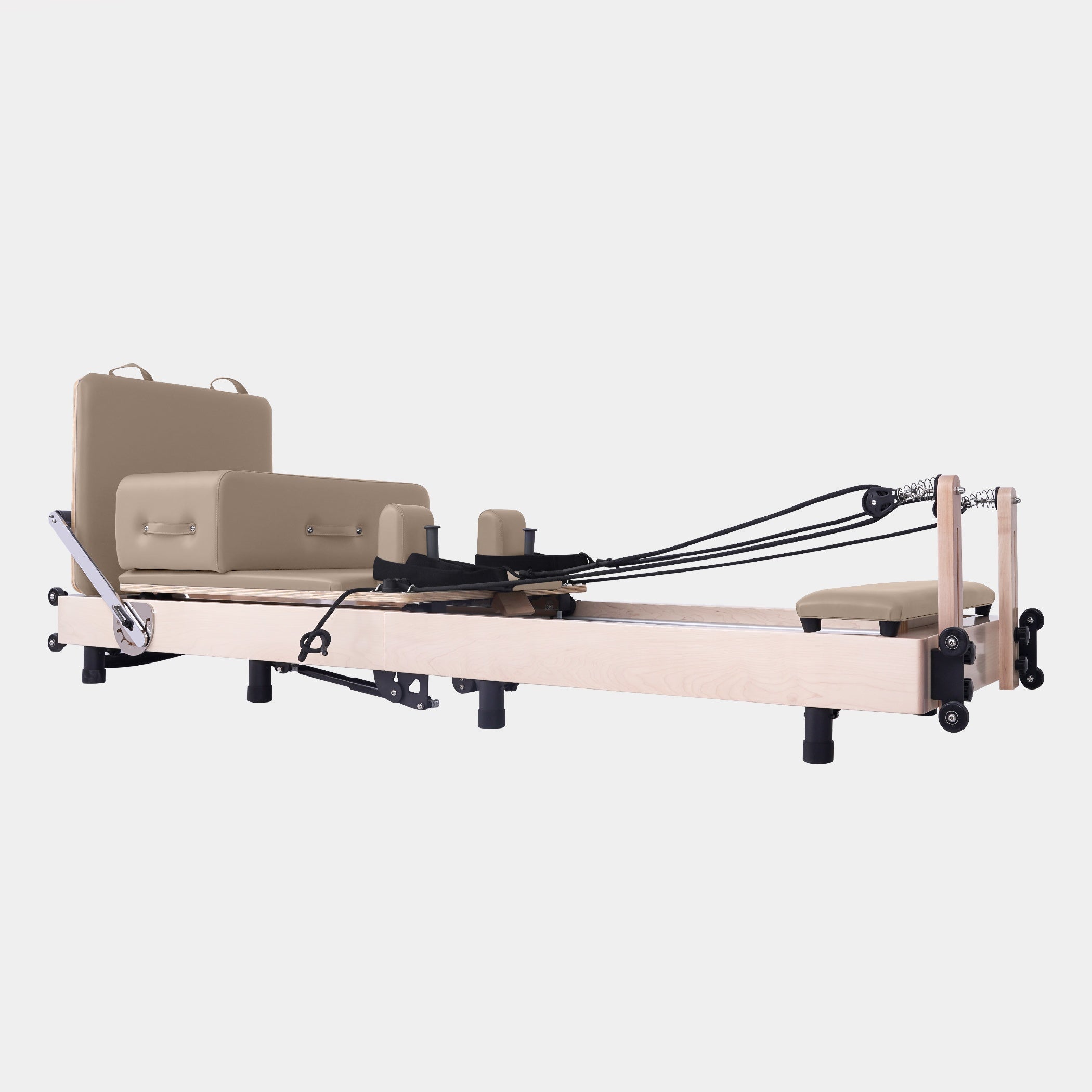 BR Maple Foldable Pilates Reformer – Studio-Level Foldable Reformer