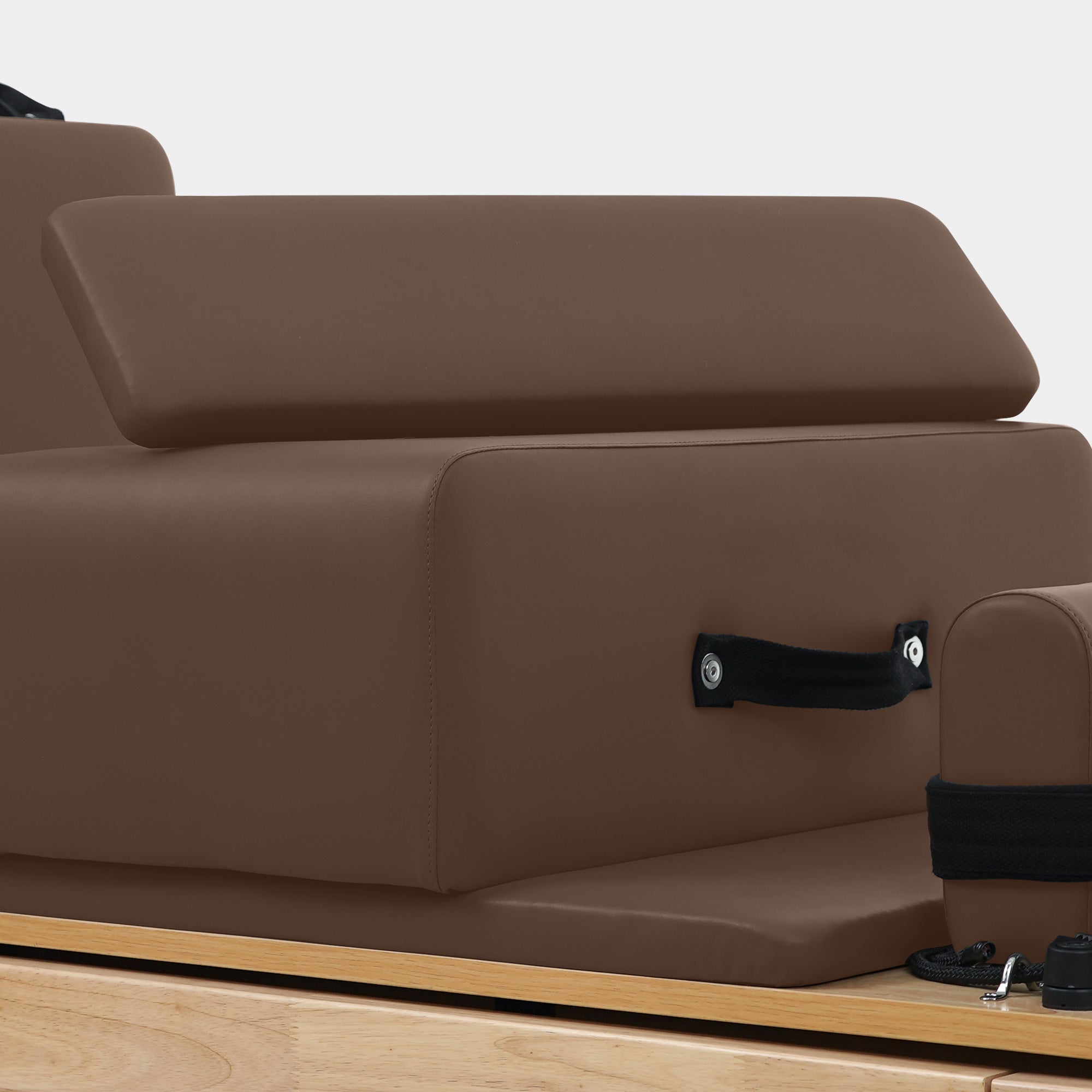 Solid Wood Foldable Pilates Reformer – Space-Saving