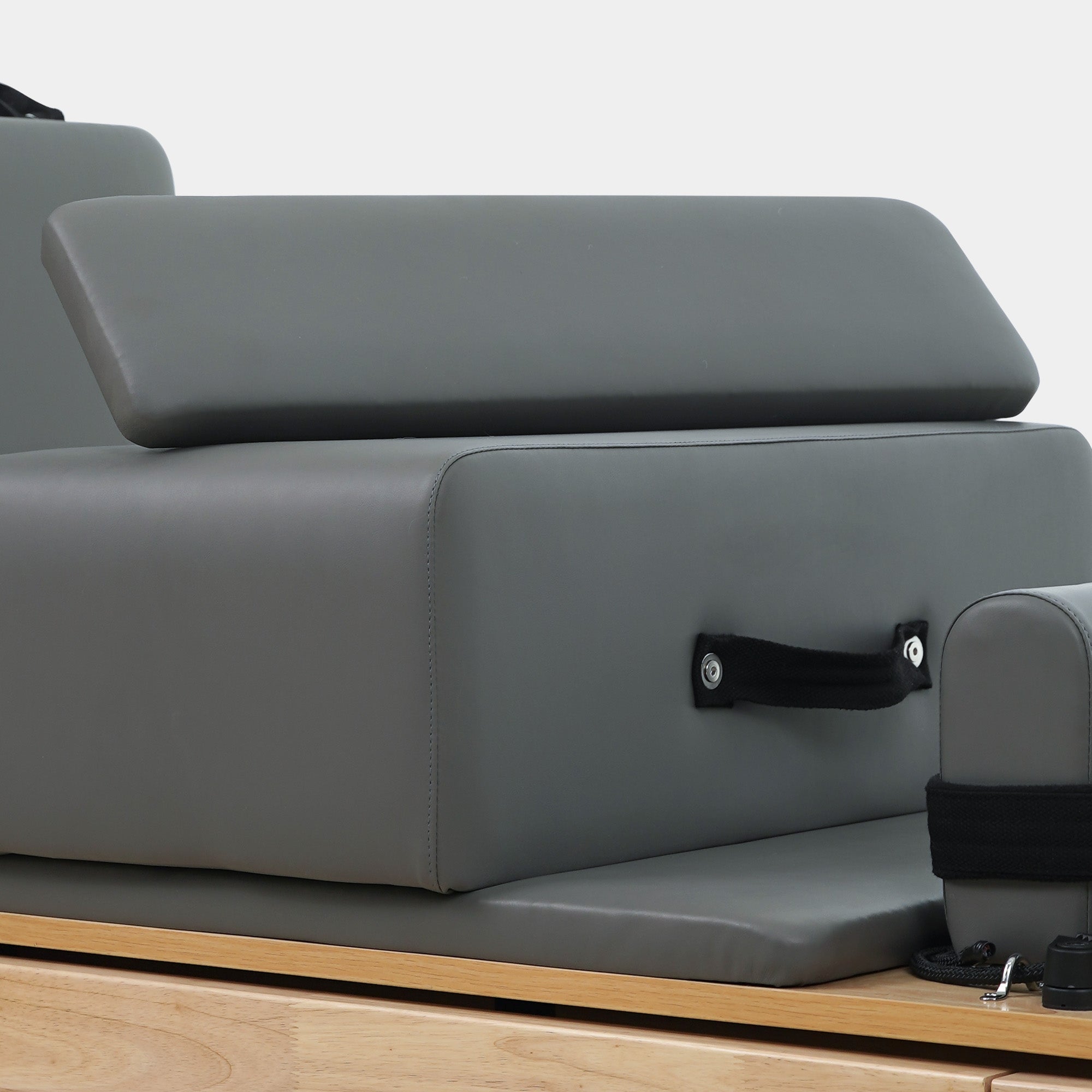 Solid Wood Foldable Pilates Reformer – Space-Saving
