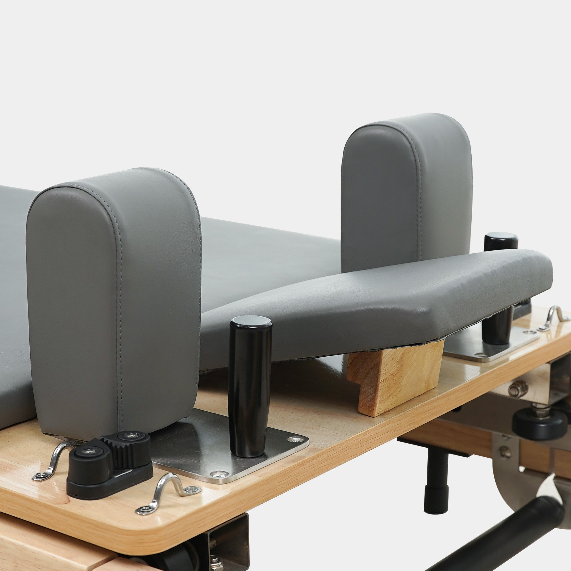 Solid Wood Foldable Pilates Reformer – Space-Saving