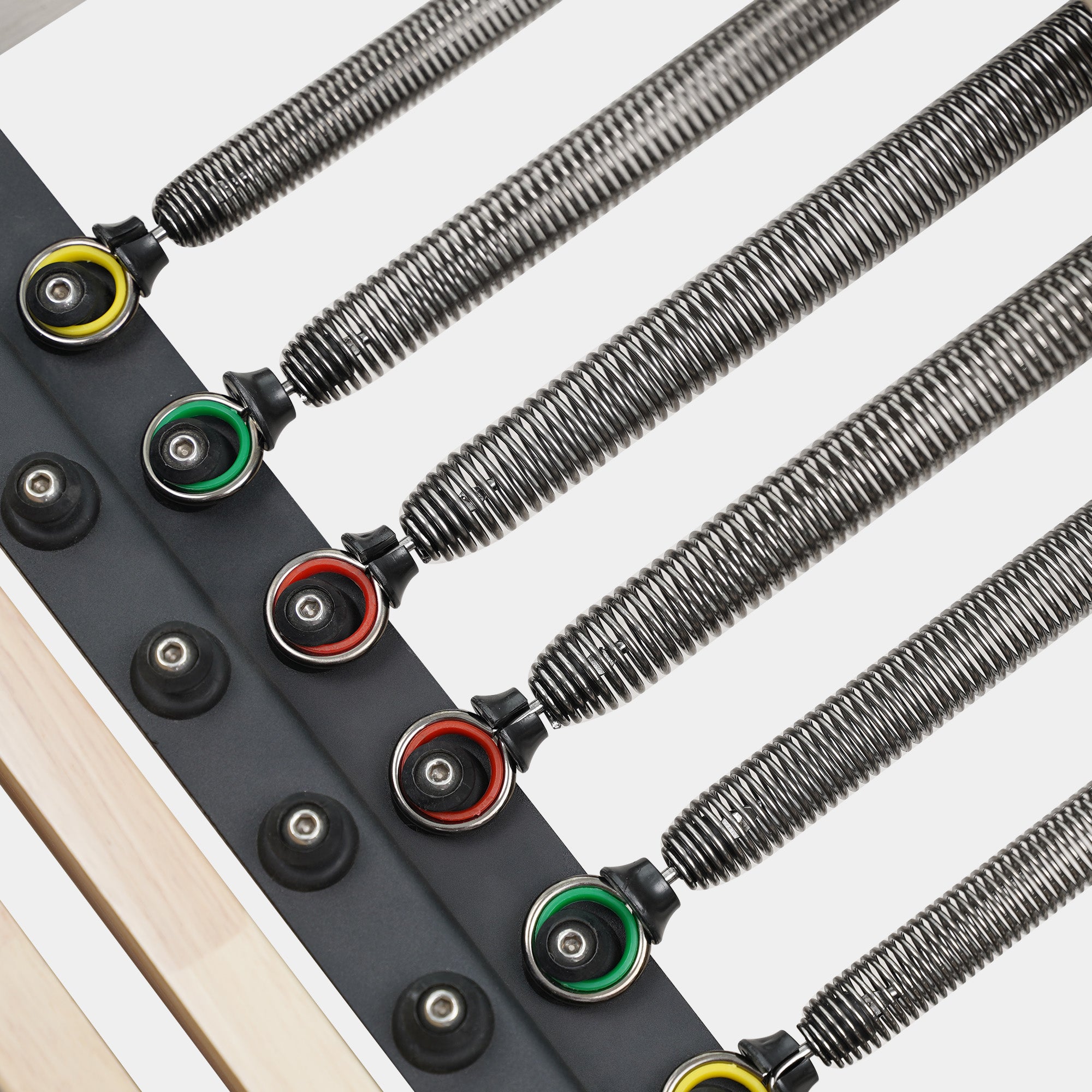 Solid Wood Foldable Pilates Reformer – Space-Saving