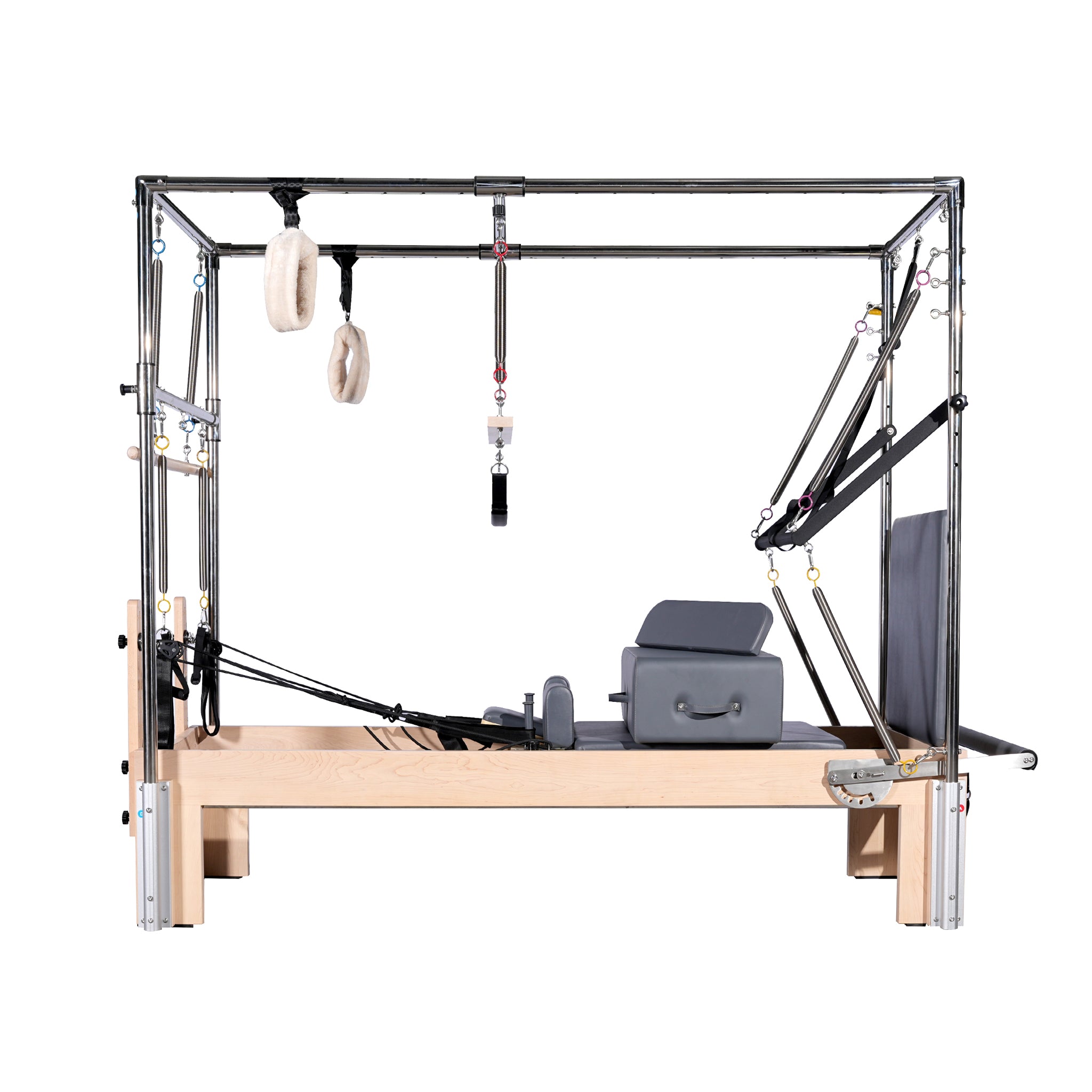 Maple 3-in-1 Pilates Reformer – Tower, Reformer & Cadillac#color_grey