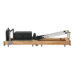 Oak Foldable Pilates Reformer – Space-Saving, Studio-Grade Performance