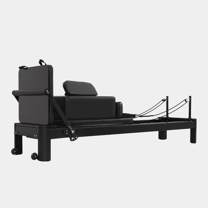 Black Aluminum Pilates Reformer