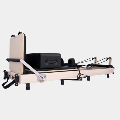 Black Friday BR Maple Foldable Pilates Reformer – Studio-Level Foldable Reformer