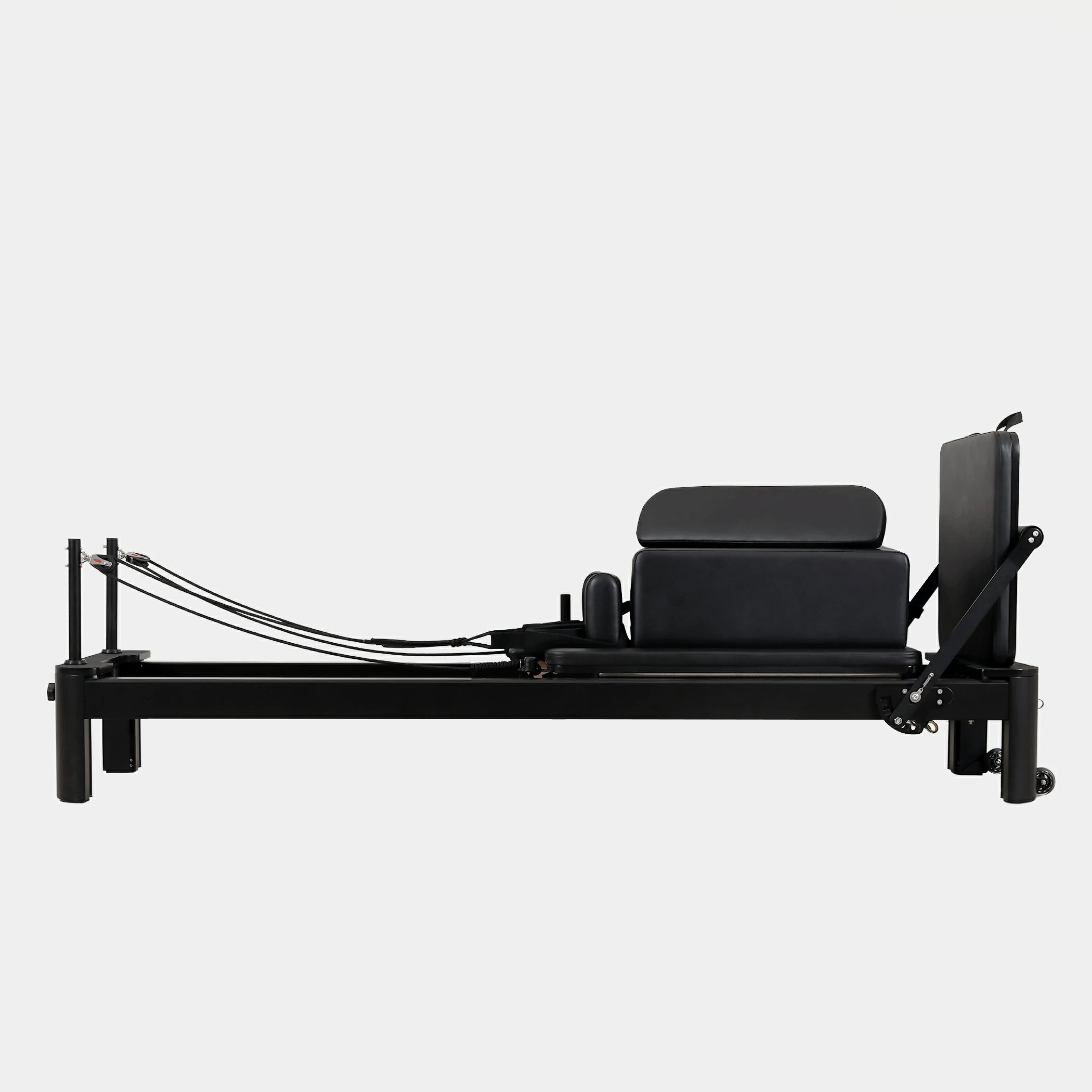 Black Aluminum Pilates Reformer