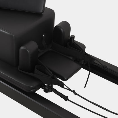 Black Aluminum Pilates Reformer