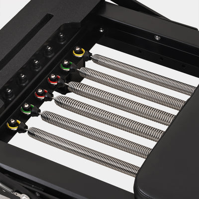Black Aluminum Pilates Reformer