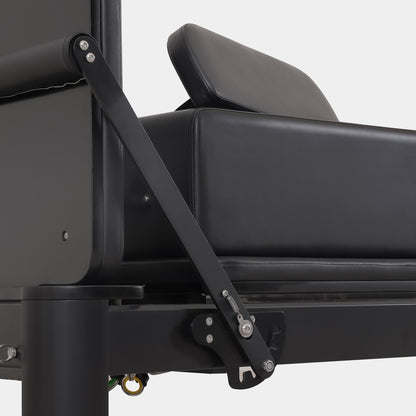 Black Aluminum Pilates Reformer