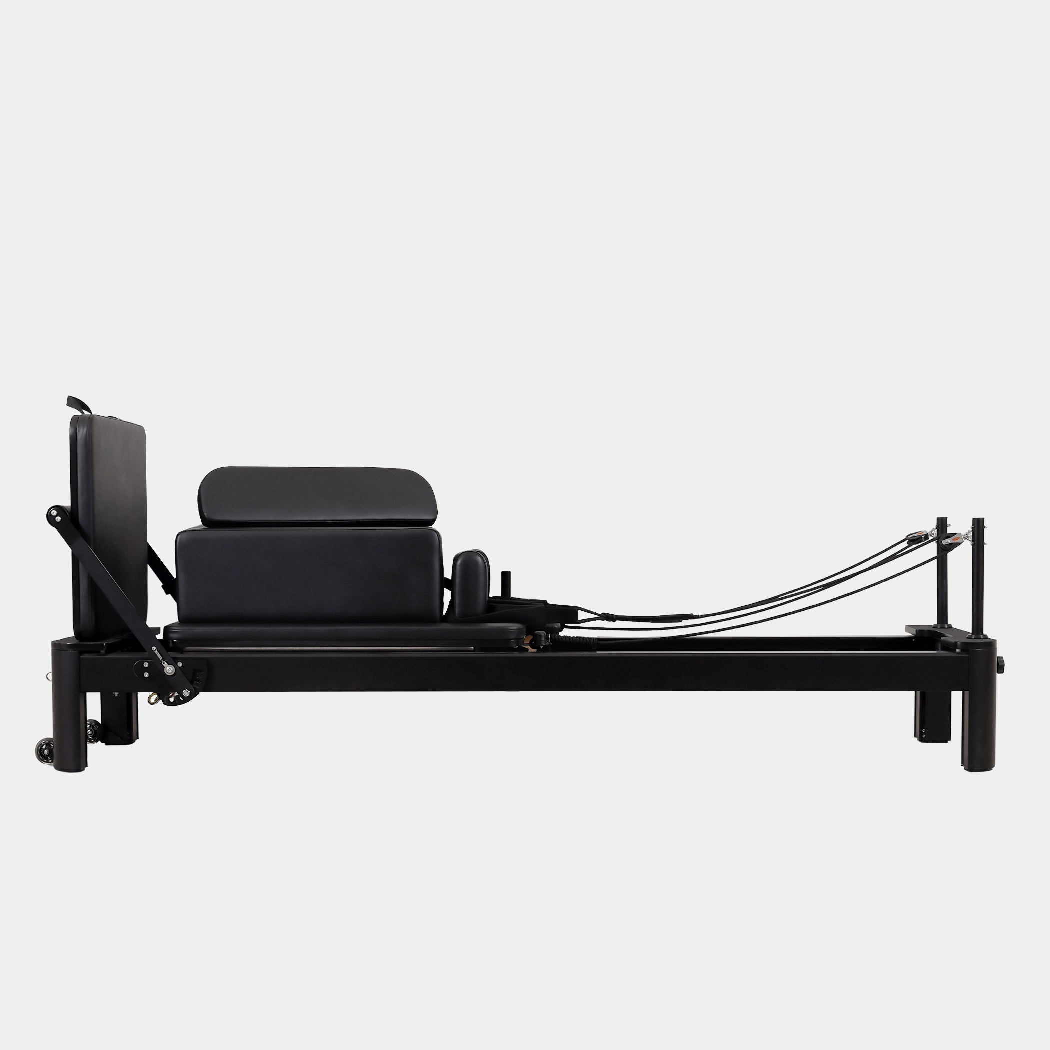 Black Aluminum Pilates Reformer