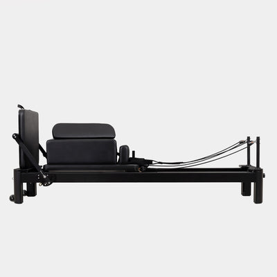 Black Aluminum Pilates Reformer