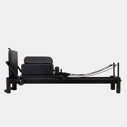 Black Aluminum Pilates Reformer