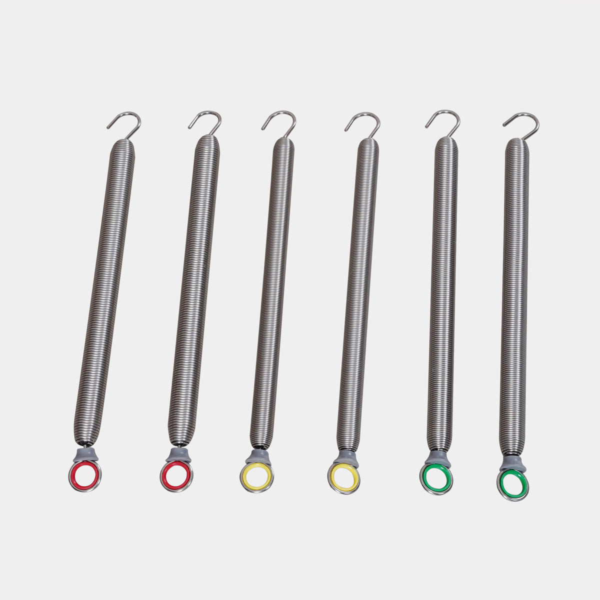 Pilates Reformer Replacement Spring Set – 6-Piece Resistance Springs