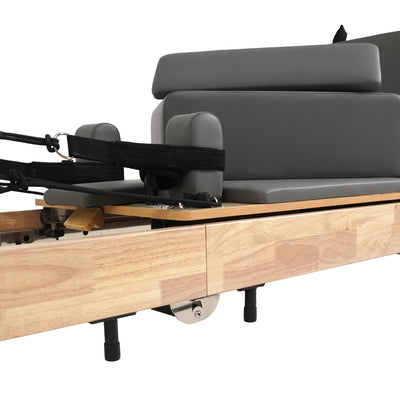 Solid Wood Foldable Pilates Reformer – Space-Saving
