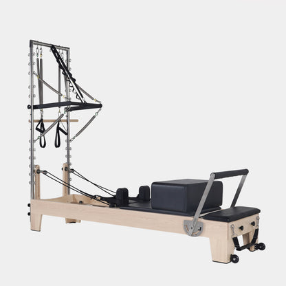 Maple Pilates Reformer With Tower