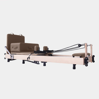 BR Maple Foldable Pilates Reformer – Studio-Level Foldable Reformer