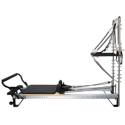 Aluminum Outer Track with Tower Pilates Reformer