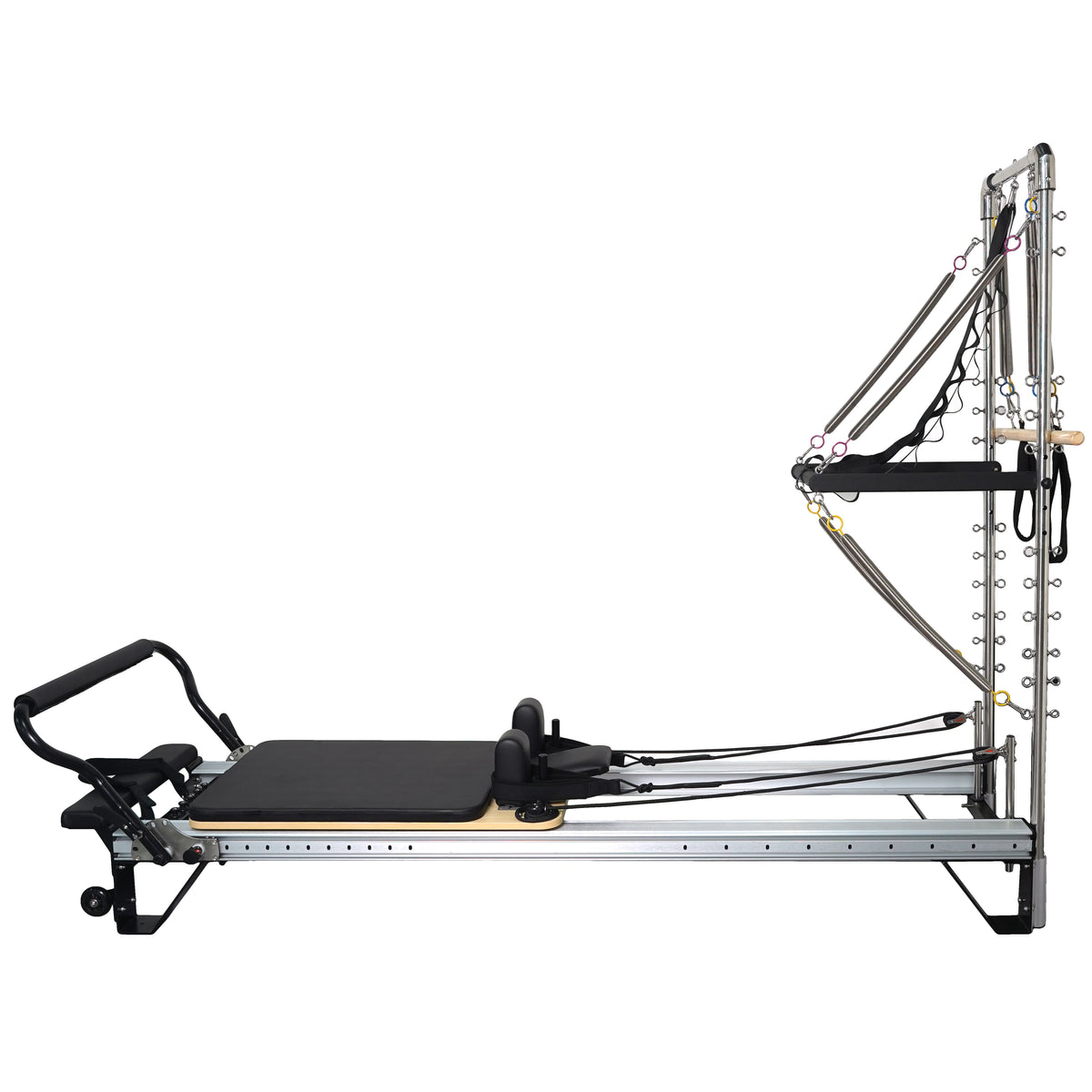 Aluminum Outer Track with Tower Pilates Reformer