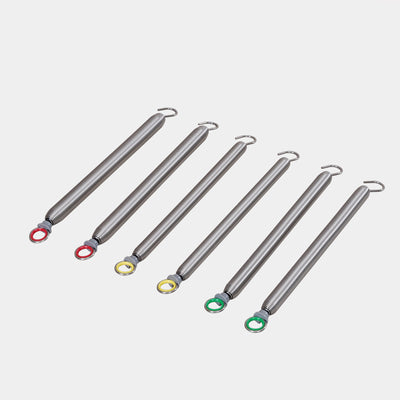 Pilates Reformer Replacement Spring Set – 6-Piece Resistance Springs