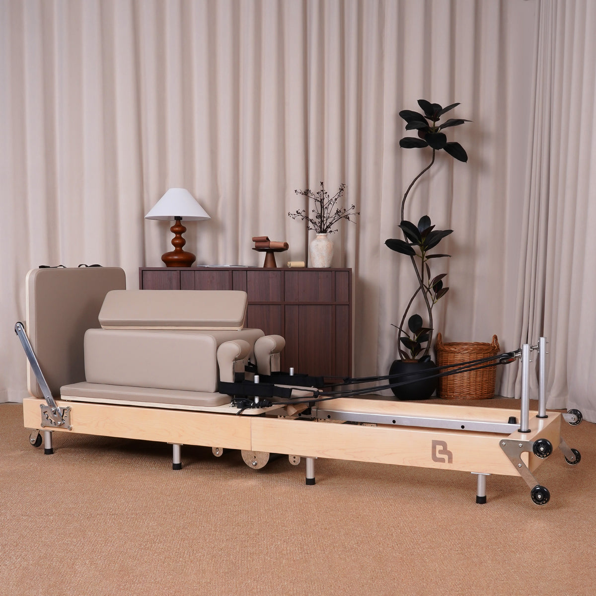 BR Signature Maple Foldable Pilates Reformer– Pre-Order | Ships October 15