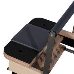 Maple Wood Pilates Reformer with Adjustable Height Legs