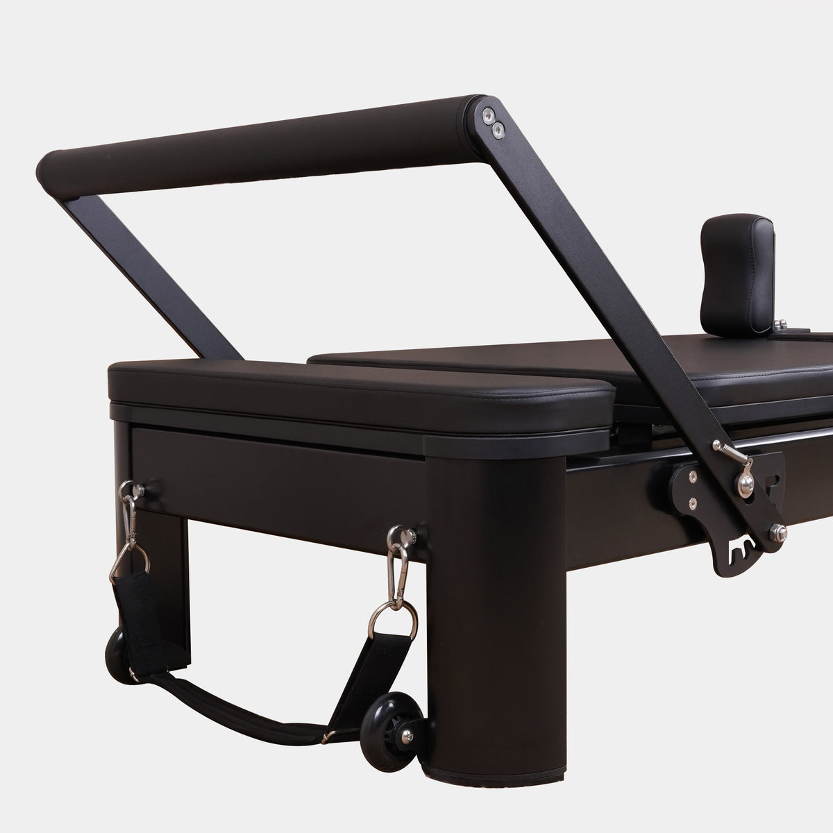 Black Aluminum Pilates Reformer