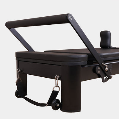 Black Aluminum Pilates Reformer