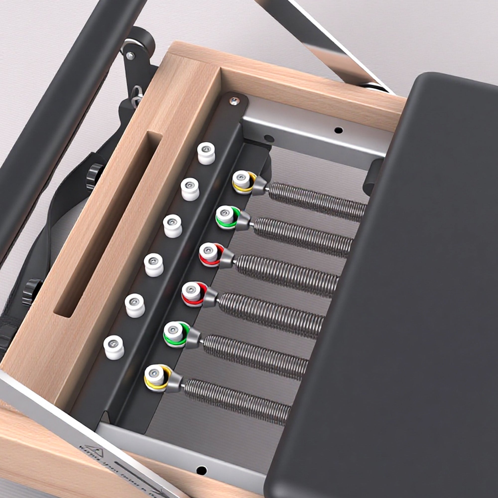 BR Oak Foldable Pilates Reformer – Studio-Level Foldable Reformer