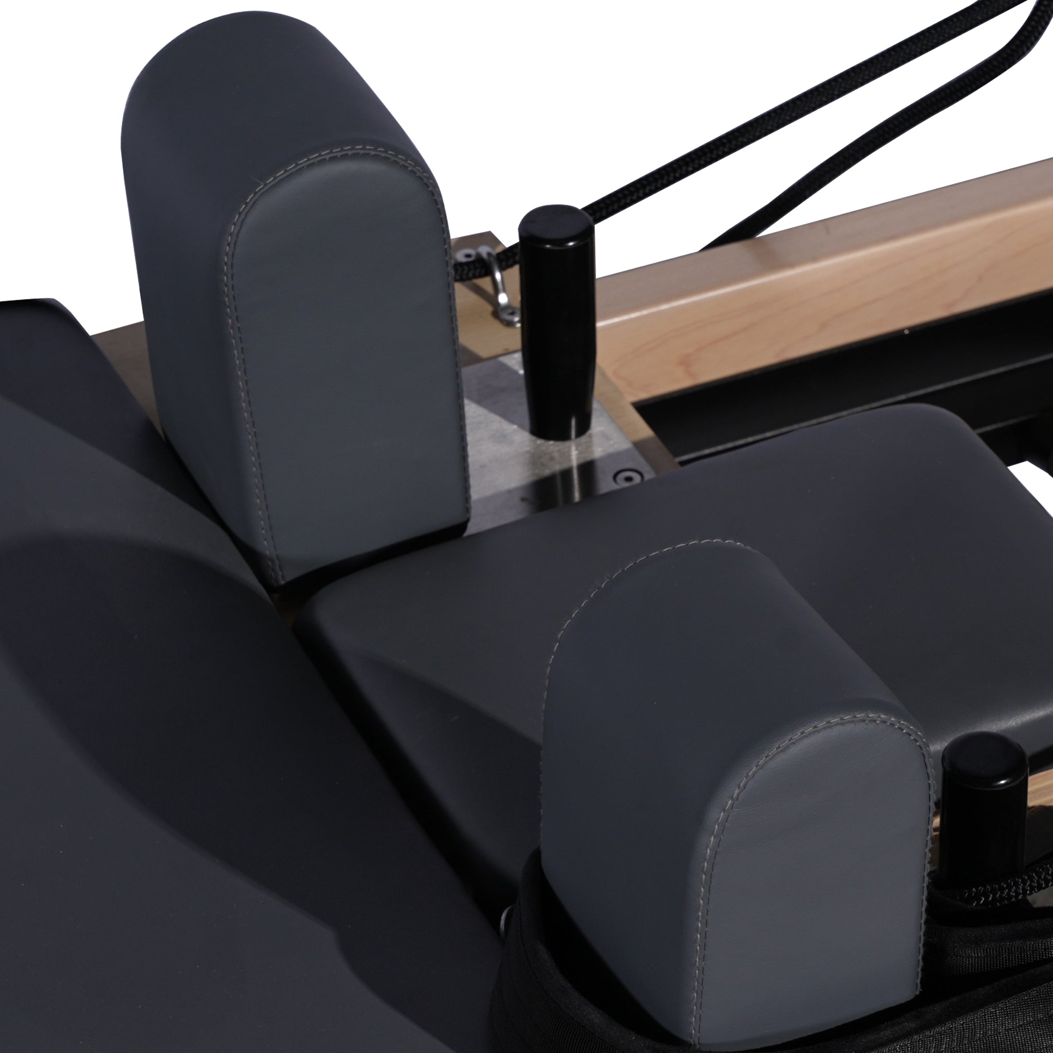 Maple Wood Pilates Reformer with Adjustable Height Legs