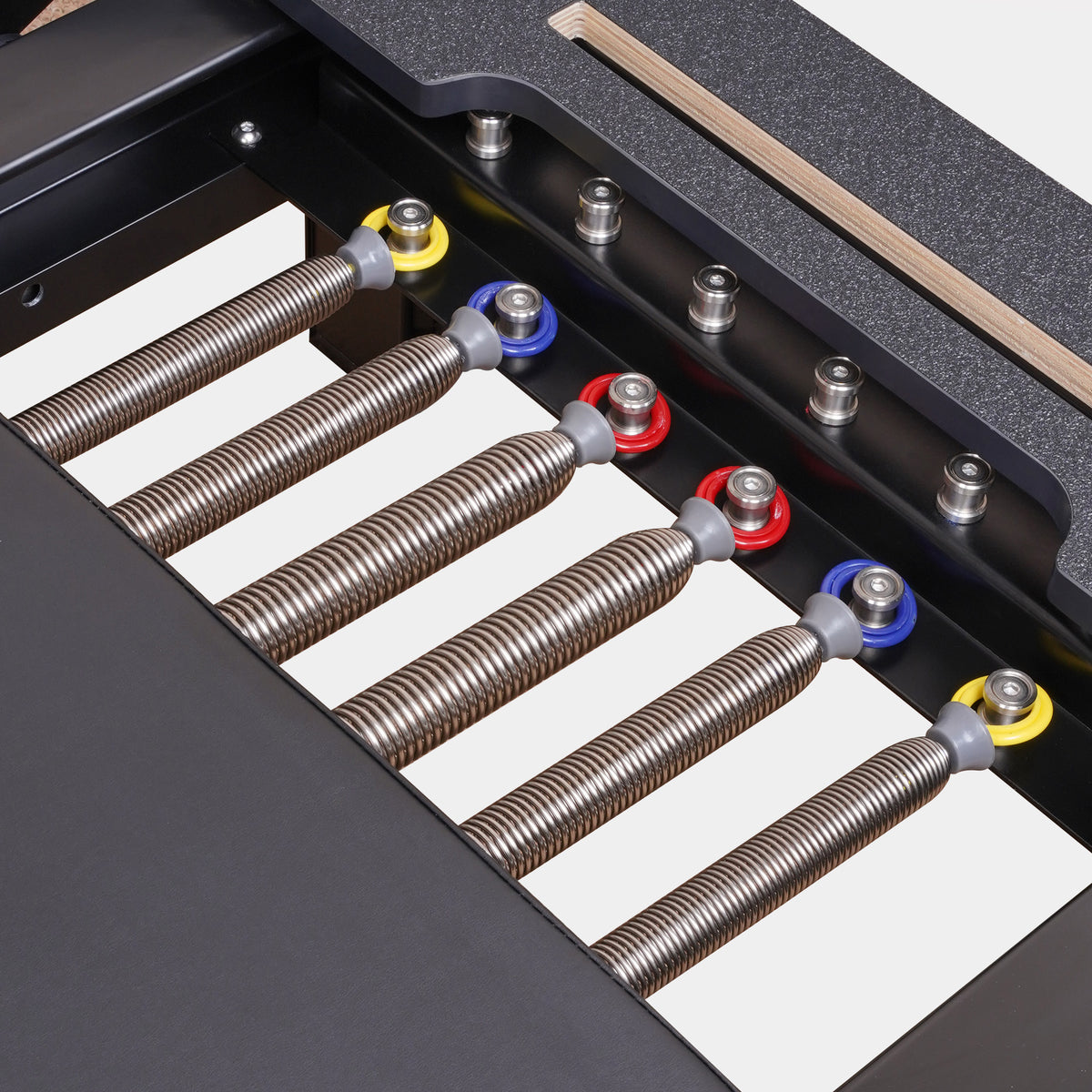 Black Aluminum Pilates Reformer