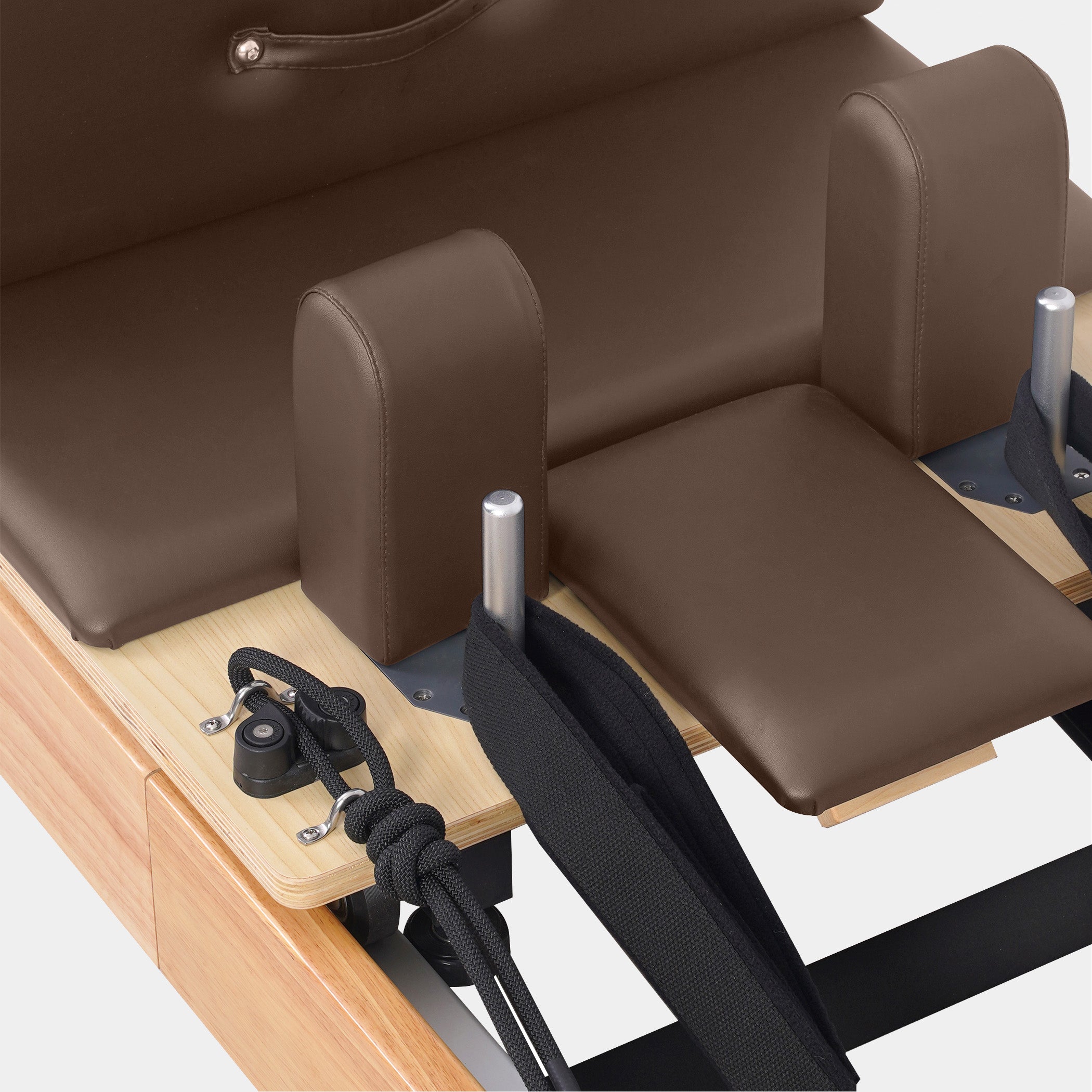 BR Oak Foldable Pilates Reformer – Studio-Level Foldable Reformer  Mocha