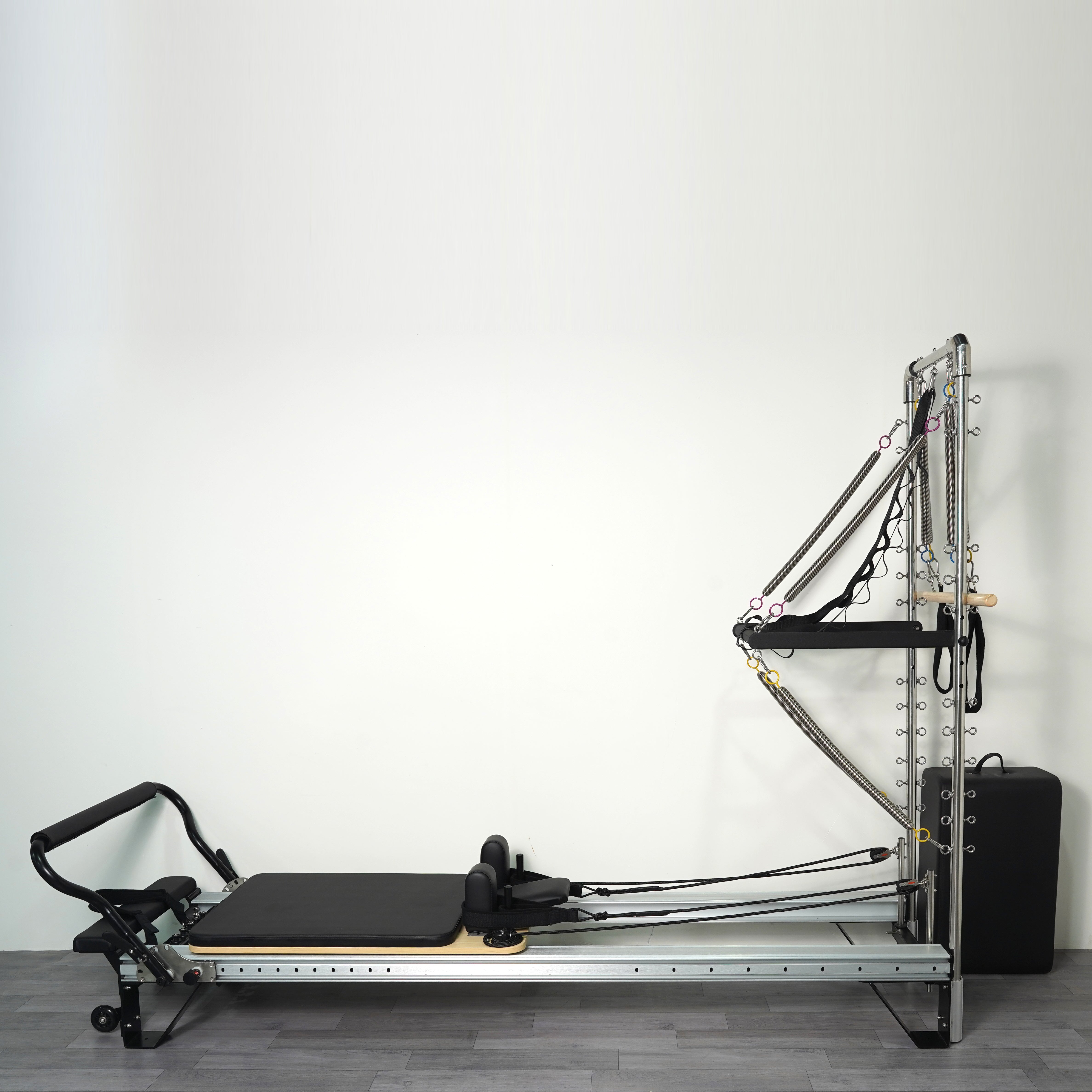 Aluminum Outer Track with Tower Pilates Reformer