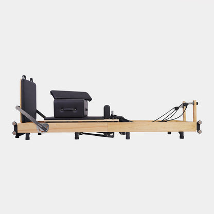 BR Oak Foldable Pilates Reformer – Studio-Level Foldable Reformer